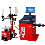 Katool KT-T830 Tire Changer & KT-B760 Wheel Balancer Combo