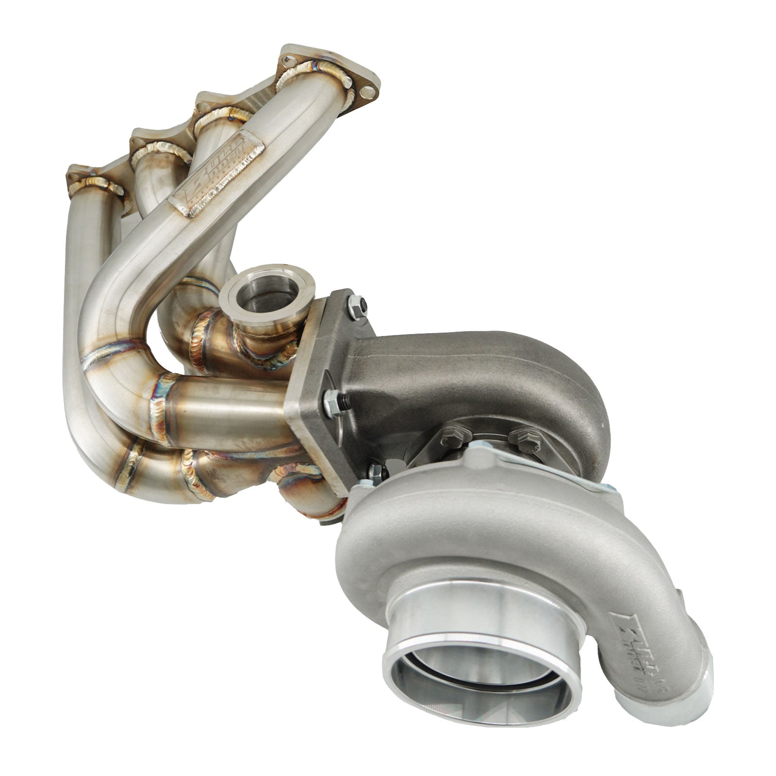 B Series Forward Front Facing Turbo Manifold T4 B16 B18 B20 GSR B18C SFWD GTX3582