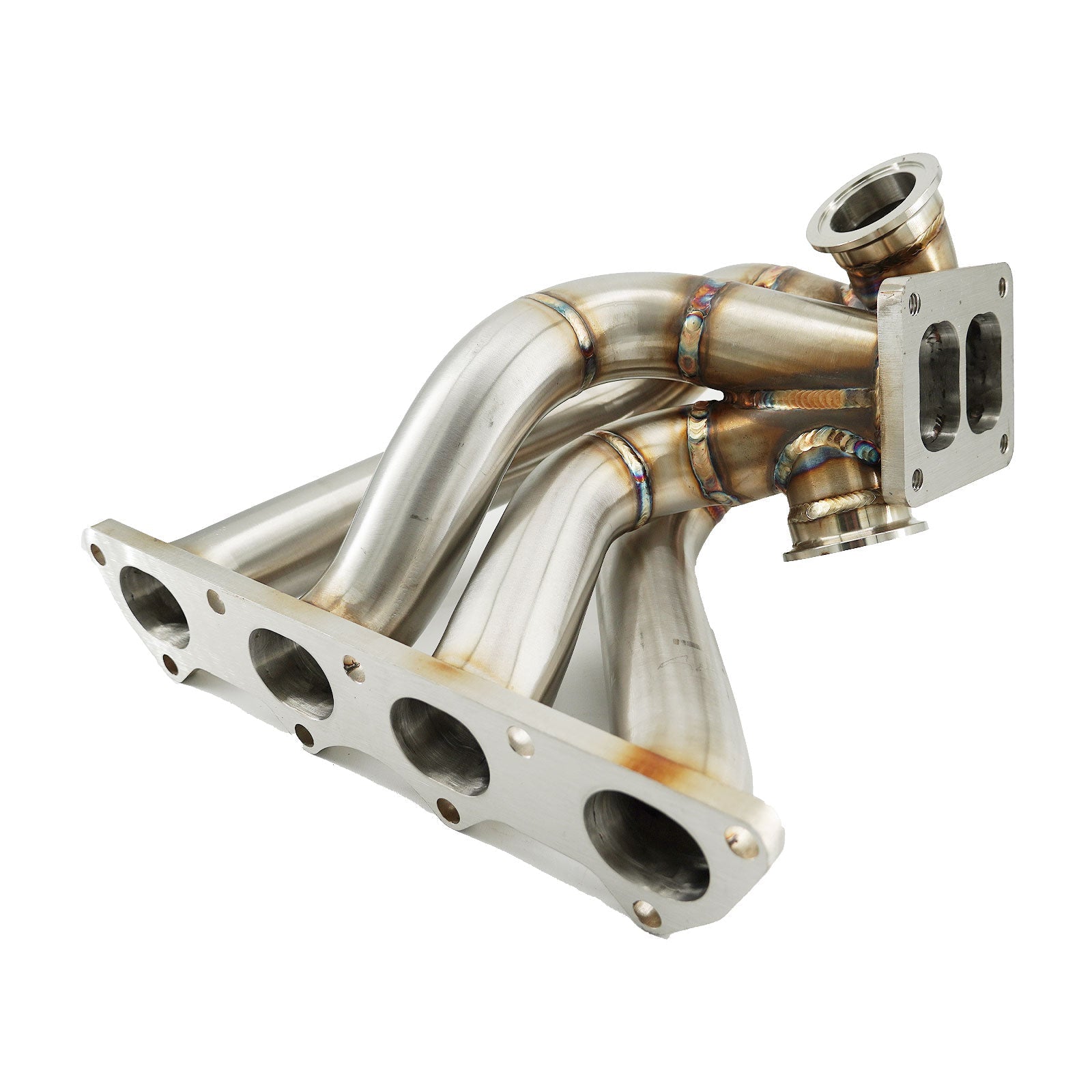 B Series Forward Front Facing Turbo Manifold T4 B16 B18 B20 GSR B18C SFWD GTX3582