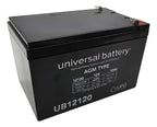 Kidde 12V 12Ah Sealed Lead Acid Battery for Reliable Fire Protection Systems