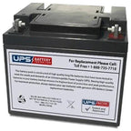 Kidde 12V 45Ah AGM Battery Backup for Reliable Fire Safety Power and Protection