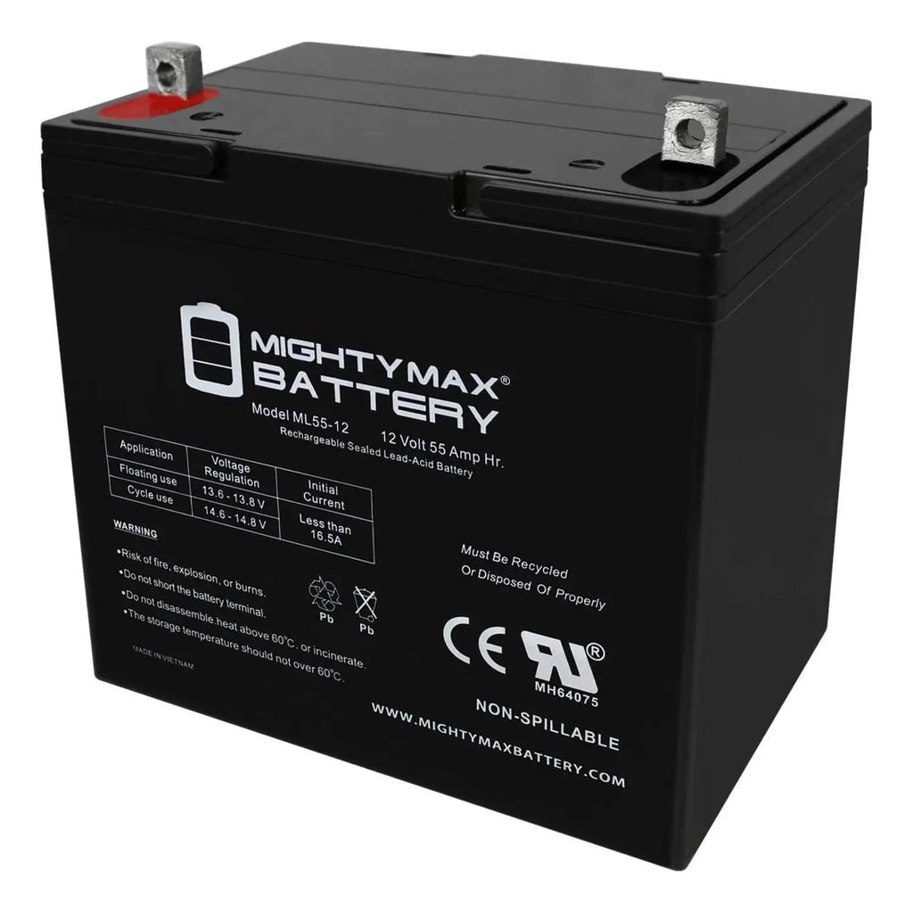 Kidde 12V 45Ah AGM Battery Backup for Reliable Fire Safety Power and Protection