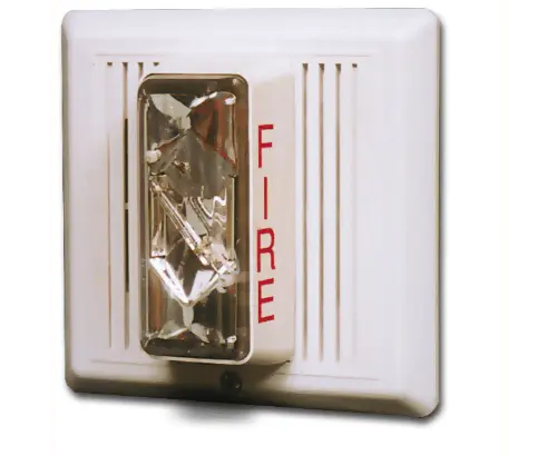 Kidde 15/75 Cd Temporal Horn Strobe 24V Wall Mount Fire Alarm for Enhanced Safety Compliance