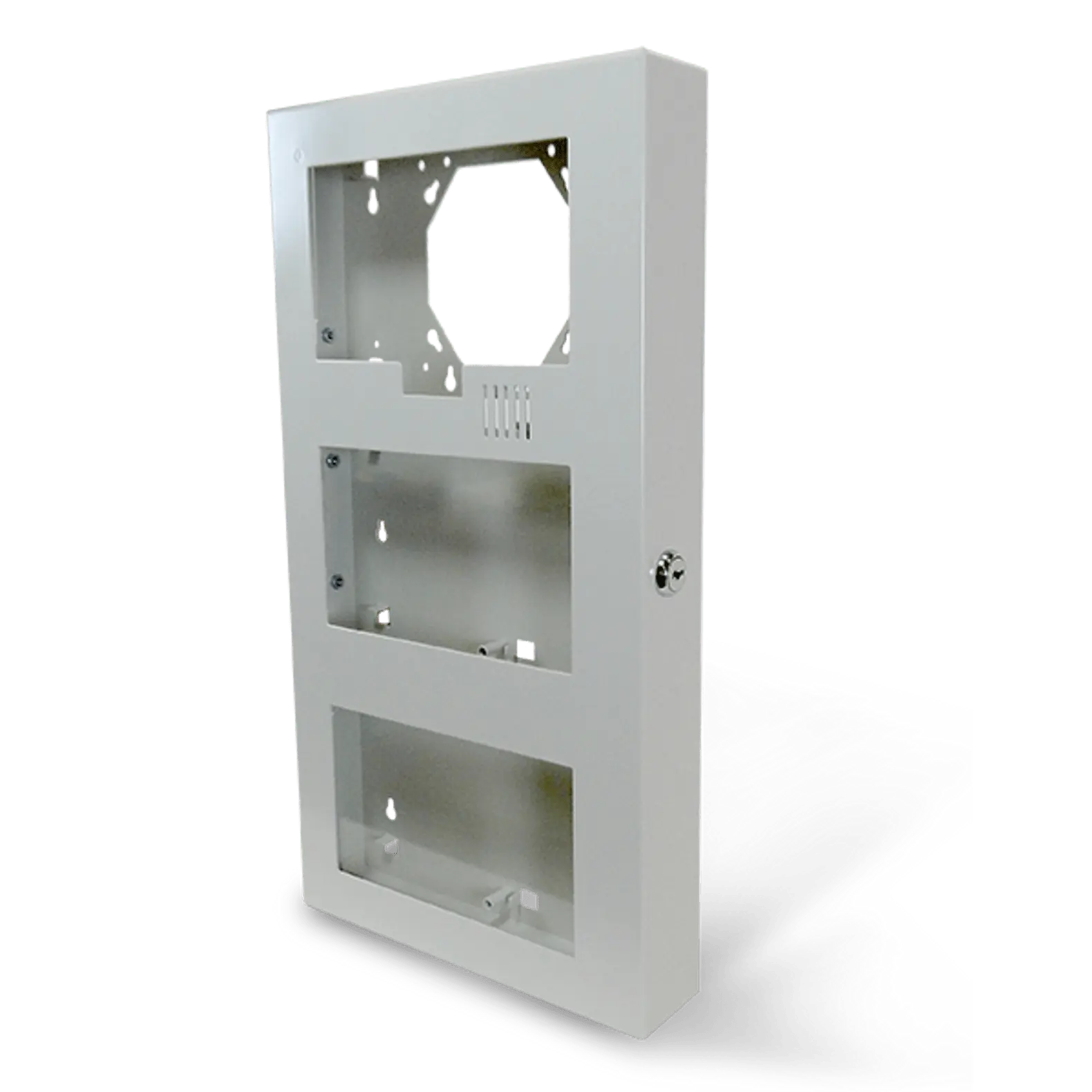 Kidde 2-Unit Remote Annunciator Enclosure with Secure Key-Locked Access for Fire Protection Contractors