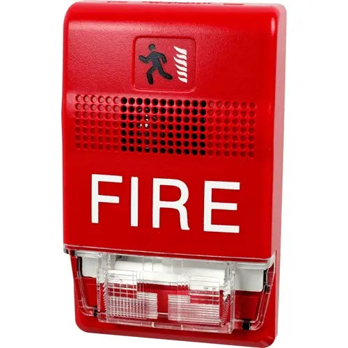 Kidde 24VDC Chime Strobe Fire Alarm for Commercial Fire Safety UL/FM Approved