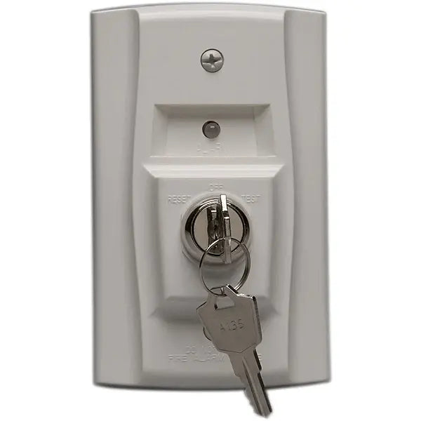 Kidde Duct Detector Remote Test Reset Station UL/FM Approved Fire Safety Accessory for Maintenance Professionals
