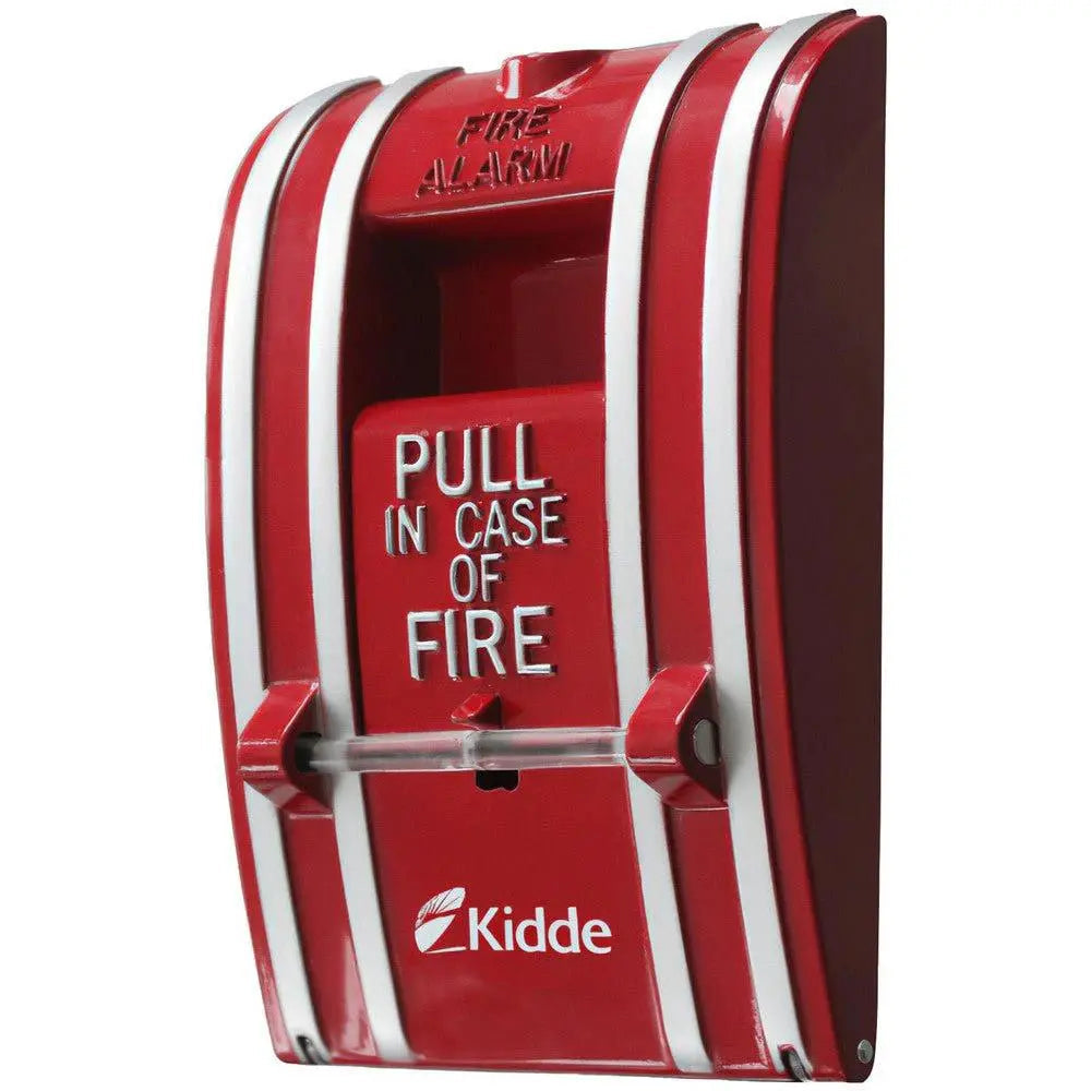 Kidde Fire Alarm Pull Station Single Action Break Glass for Quick Emergency Response