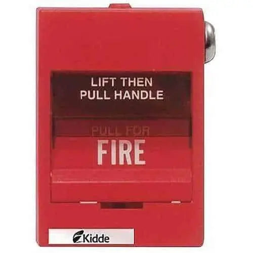 Kidde Fire Alarm Pull Station Single Action Key Reset UL/FM Approved Safety