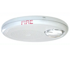 Kidde Outdoor Speaker Strobe Fire Safety System Clear Lens