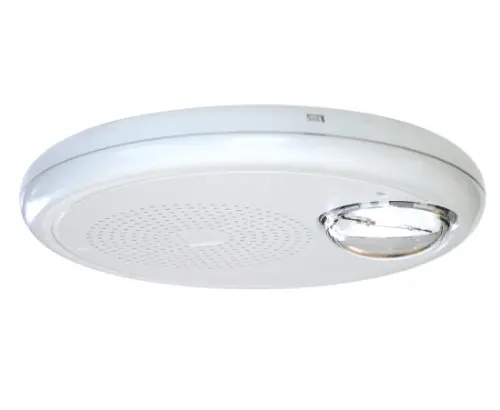 Kidde Genesis Red Fire Wall Speaker Clear Voice Alert for Emergency Safety