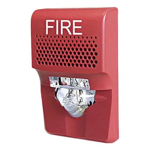 Kidde Genesis Wall Horn Strobe Cover with Clear Fire Marking for Enhanced Safety