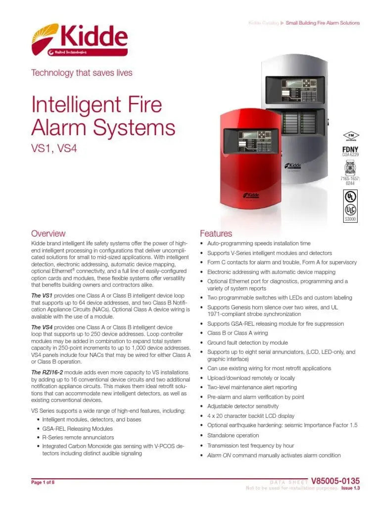 Kidde Internal Modem Module UL/FM Approved Reliable Fire Safety Communication Module