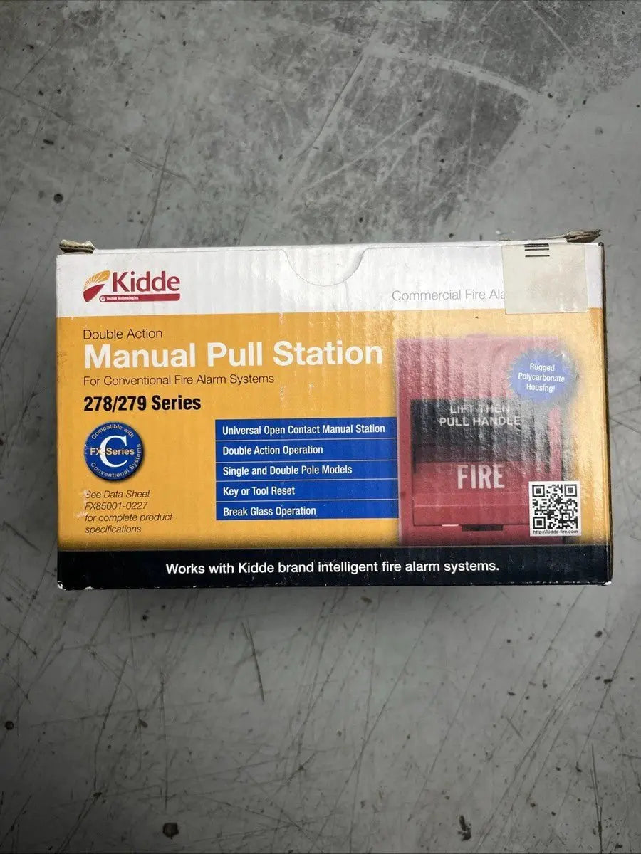 Kidde Key-Operated Fire Alarm Station for Trusted Emergency Safety
