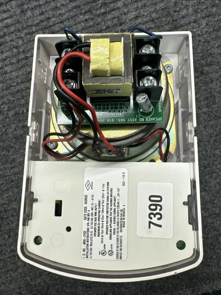 Kidde Mass Notification Speaker Strobe 15cd UL/FM Approved