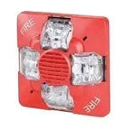 Kidde Outdoor Fire Strobe 15-30 cd Red UL/FM Approved Safe