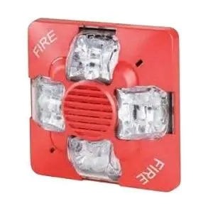 Kidde Outdoor Fire Strobe 15-30 cd Red UL/FM Approved Safe