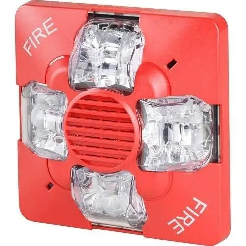 Kidde Outdoor Speaker Strobe 15-30cd Red Fire Alert System