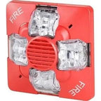 Kidde Outdoor Speaker Strobe 15-30cd Red Fire Alert System