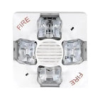 Kidde Outdoor Speaker Strobe 15-30cd White Fire Alarm