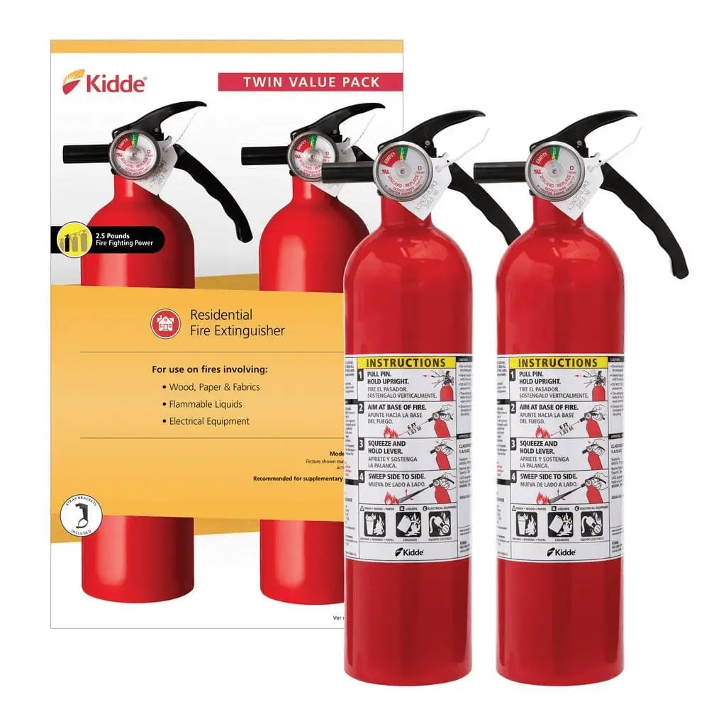 Kidde Portable Fire Safety Phone Handset Red for Emergency Use