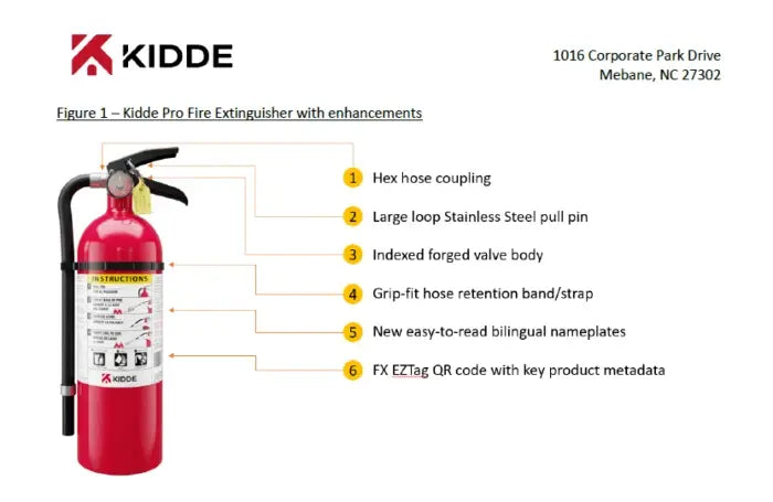 Kidde Press Fit Calibrated Sampling Point for Fire Safety