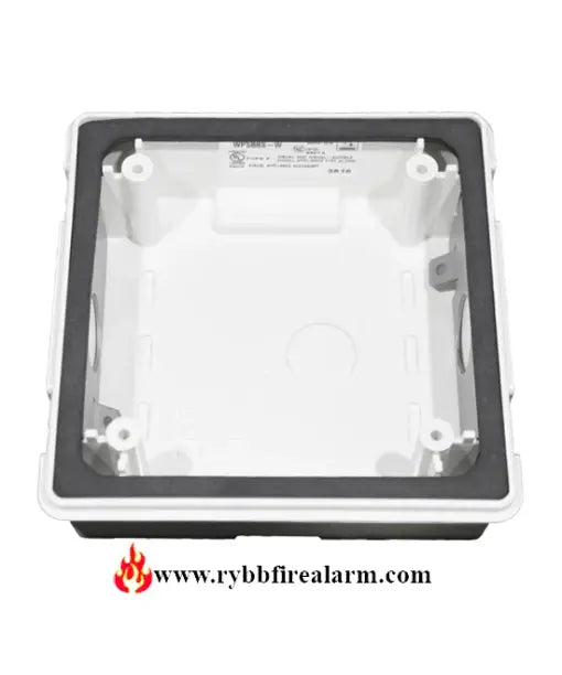 Kidde Remote Annunciator Back Box White for Fire Safety