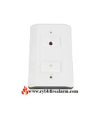 Kidde Remote Annunciator Wall Plate One Gang White Fire Alert