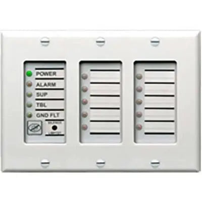 Kidde Remote Annunciator Wall Plate Two Gang White UL/FM Approved