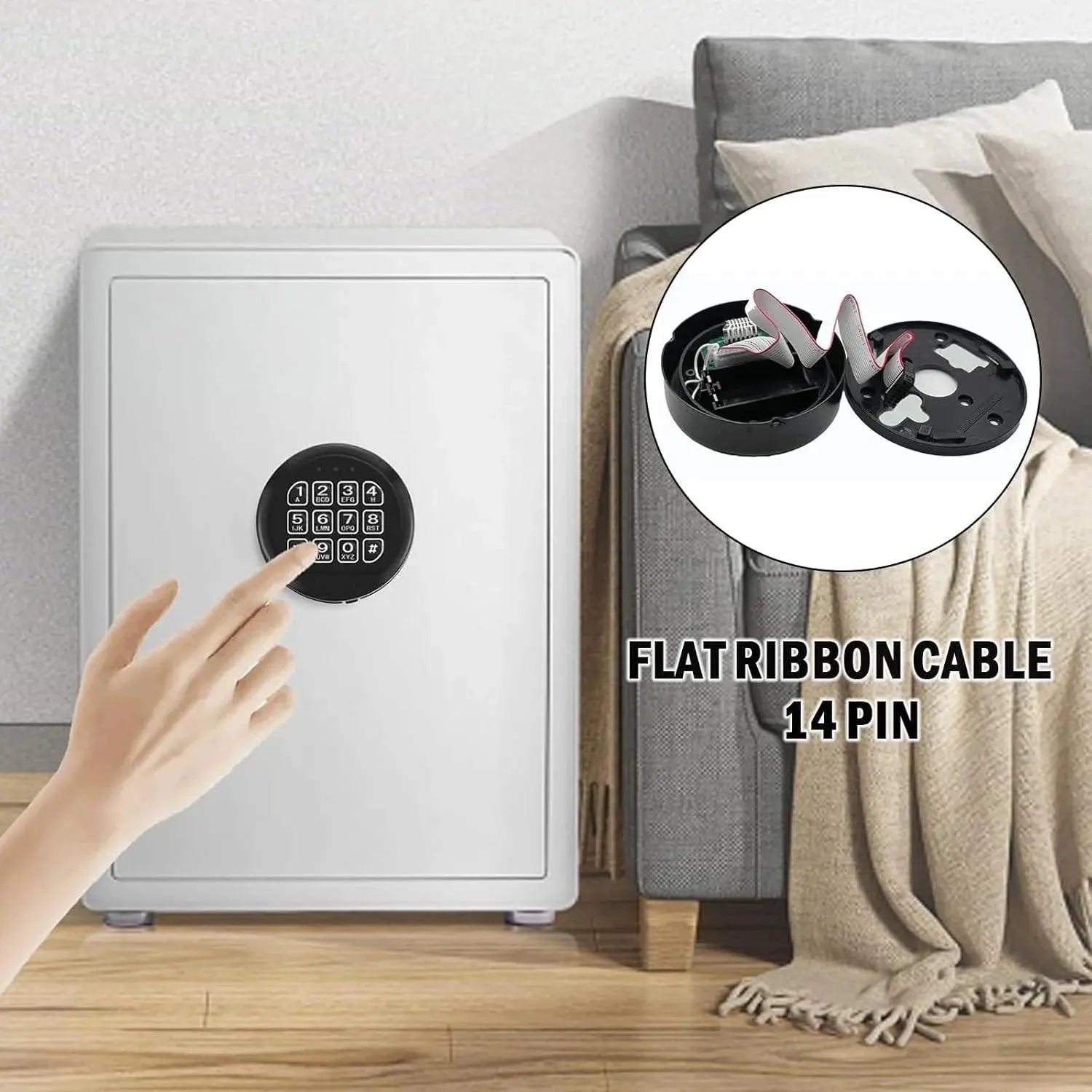 Kidde Ribbon Cable 14Pin Reliable Fire Safety System Cable
