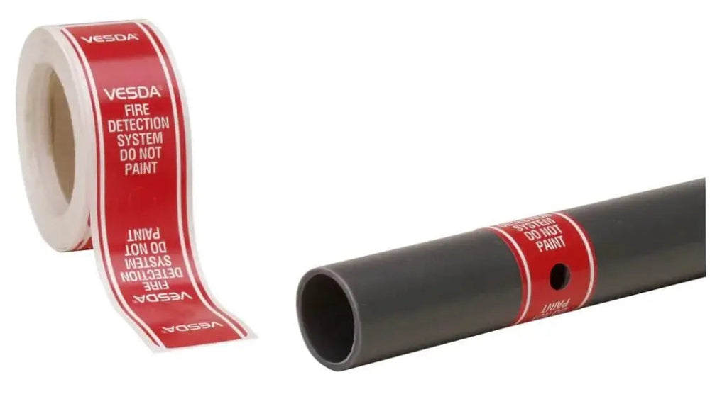 Kidde Sampling Point Decal Wrap for Fire Safety Systems Rolls
