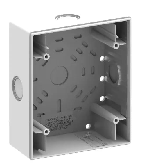 Kidde Wallbox Fire Protection System Red Flush Mount Safety
