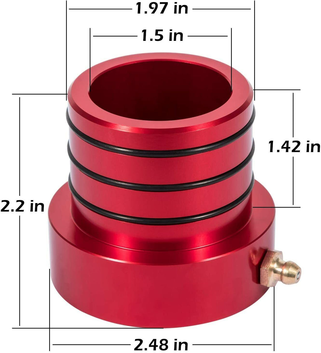 MG21103 Dana 30/44 Front Axle Tube Seal Pair Fit For Jeep Cherokee 1984-2001 / Grand Cherokee 1984-2001 / TJ 1997-2006 / Wrangler 1987-2018 (Except 1996)