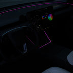 Laser-Carved Ambient Light for Model Y Juniper / YL Wireless Charging Port | TESERY