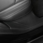 Leather Rear Door Sill Protector for Tesla Model Y 2020-2025.03