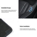 Leather Rear Door Sill Protector for Tesla Model Y 2020-2025.03