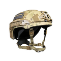 Team Wendy Rifletech - Stops AK-47 & AR-15 Rounds - NIJ III Helmet with No-Hole Design