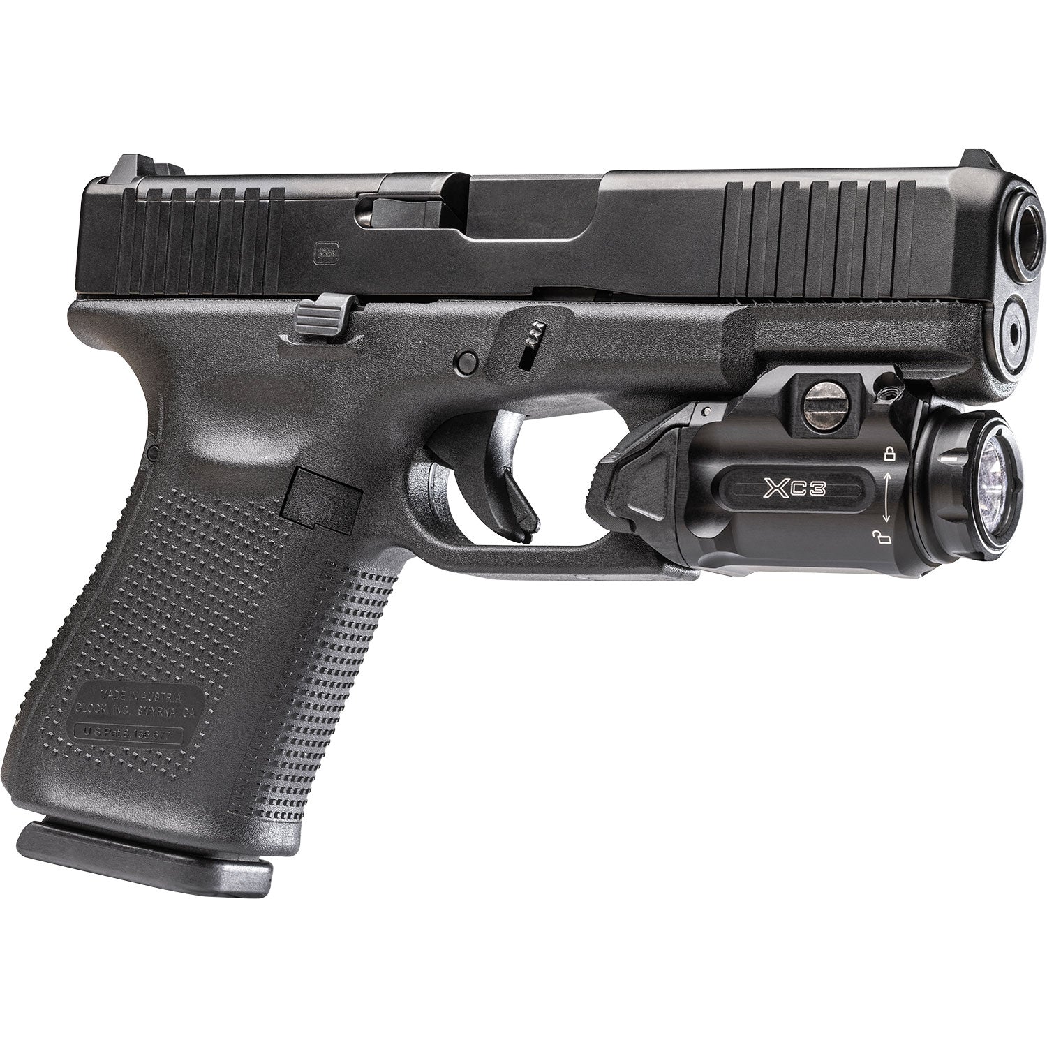SureFire XC3 WeaponLight - w/ 550 lumens / 7,200 candela & Ambidextrous