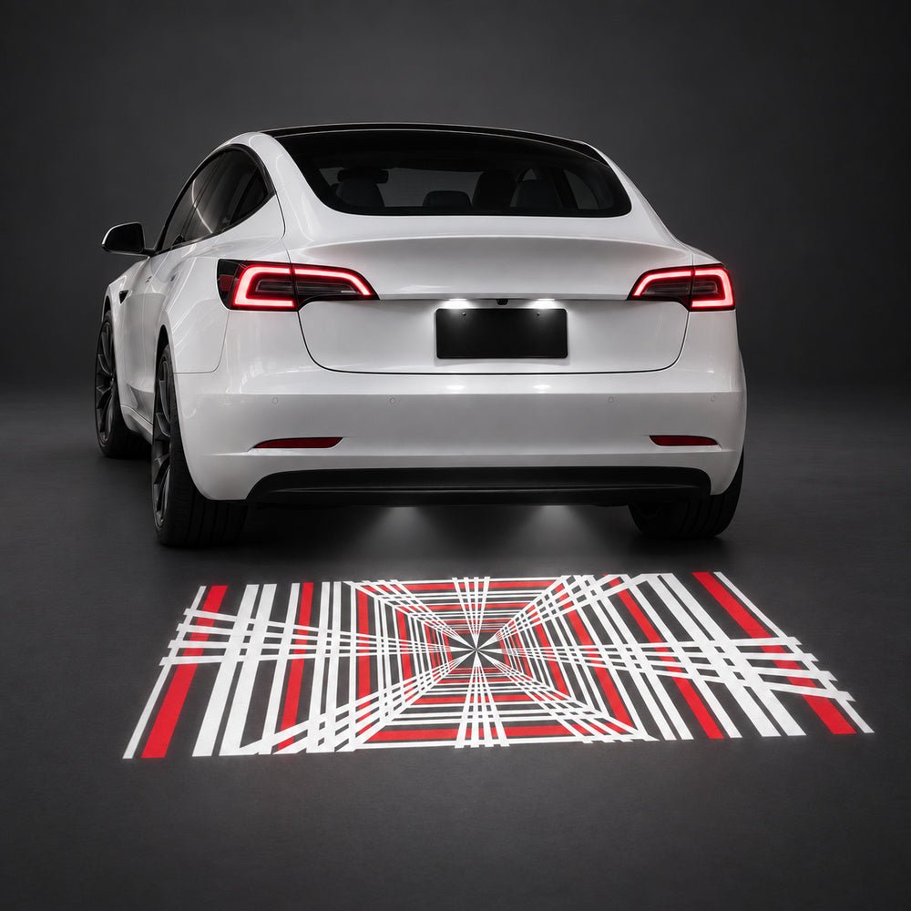 License Plate Projection Lights for Model 3 Highland/Model Y