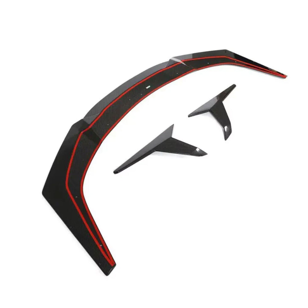 Aggressive Dry Carbon Fiber Front Lip for Lamborghini Huracan LP610
