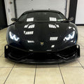 Aggressive Dry Carbon Fiber Front Lip for Lamborghini Huracan LP610