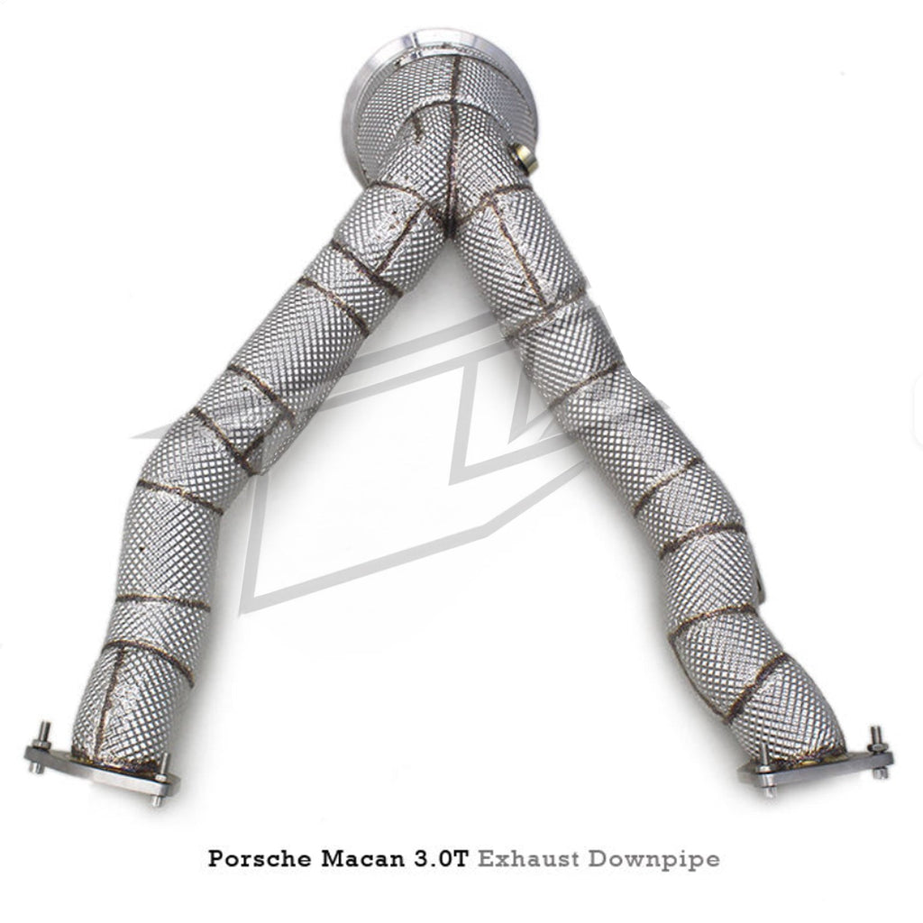 Stainless Exhaust Downpipe for Porsche Macan 3.0T 2.9T