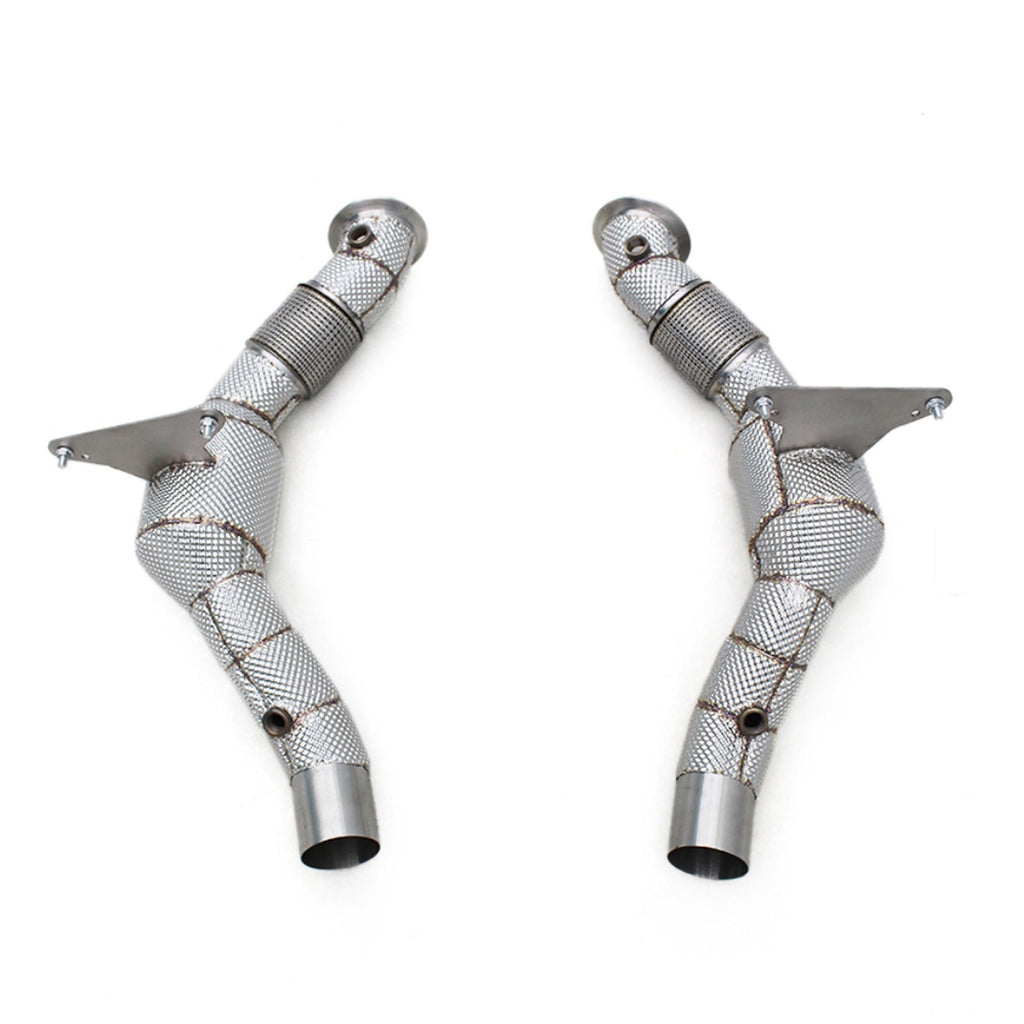 High Flow Catted Downpipe for Ferrari 488 3.9T V8 GTB Pista Spider
