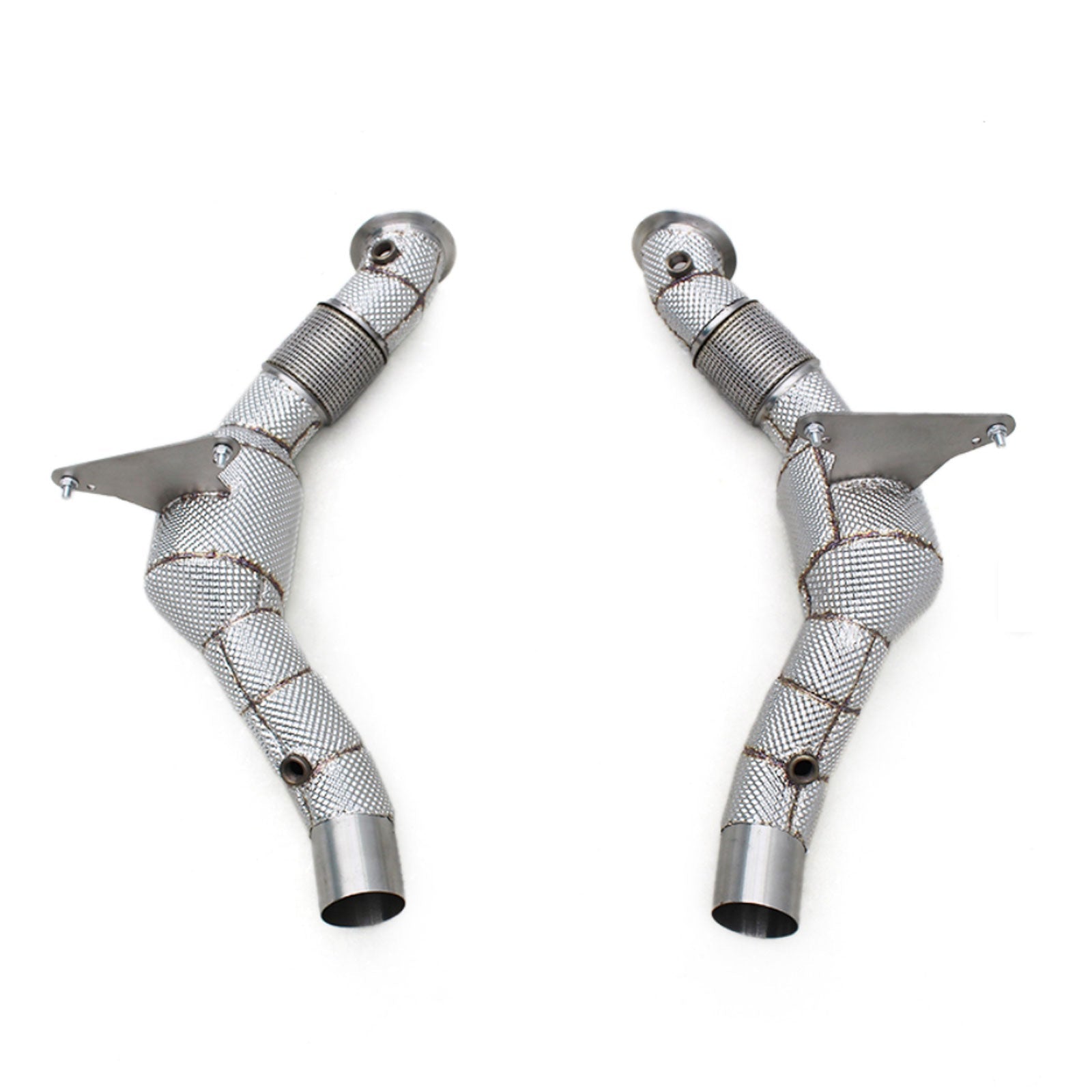 High Flow Catted Downpipe for Ferrari 488 3.9T V8 GTB Pista Spider