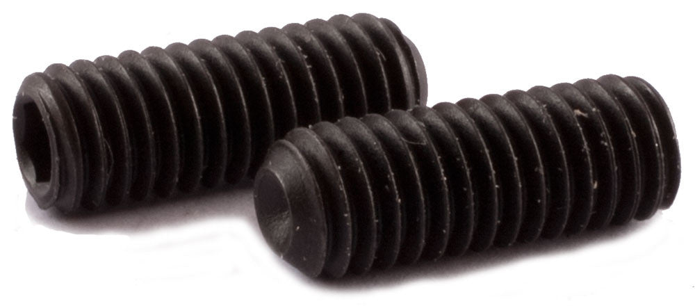 M4-0.70 x 10 Socket Set Screw Cup Point DIN 916 Black Oxide Alloy