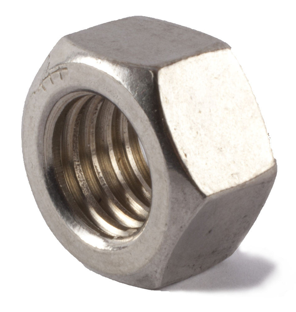 M2-0.40 Finished Hex Nut DIN 934 A2 (18-8) Stainless Steel - Metric