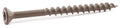 10 x 3 1/2 Star Flat Decking Screws w/ Nibs W.A.R. Coated Type 17 - Carton (1000)