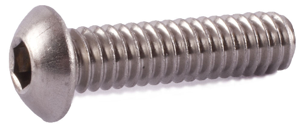 5/16-24 x 3/8 Button Socket Cap Screw 18-8 (A2) Stainless Steel