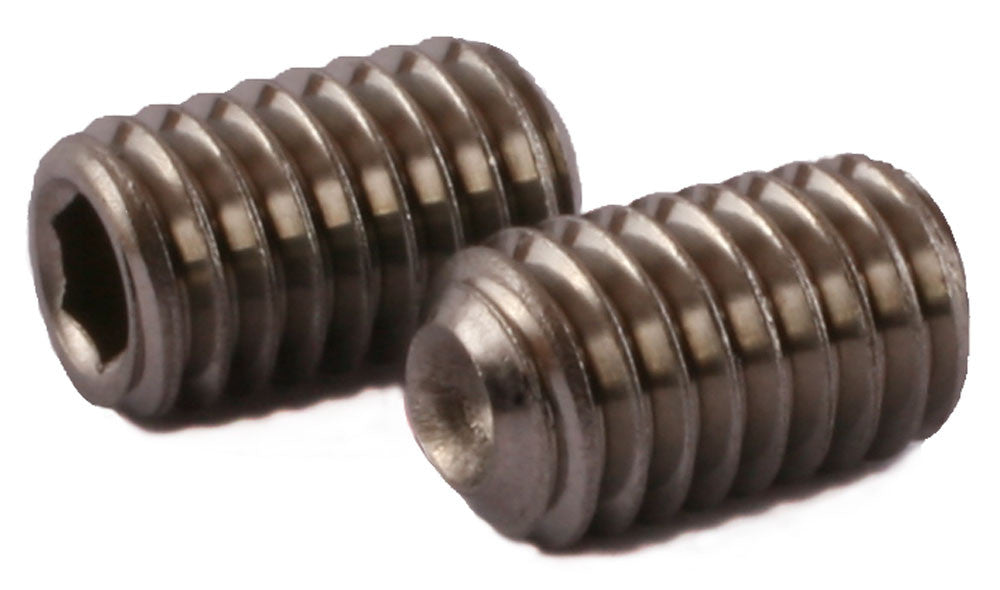 1/2-13 x 2 Socket Set Screw Cup Point 18-8 (A2) Stainless Steel