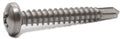 8-18 x 1 1/4 Phillips Pan Self Drill Screw 410 SS