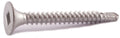10 x 3 Simpson Bugle-Head Self-Drilling Screw - Square Drive 410 SS - Box (100)